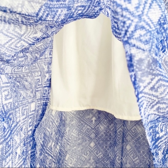 Ecotè High Low Chiffon Skirt | Size S - Picture 3 of 8